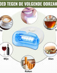 Tandenbleekset & 14 Paar Whitening Strips