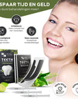 Tandenbleekset & 14 Paar Whitening Strips