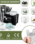 Tandenbleekset & 14 Paar Whitening Strips
