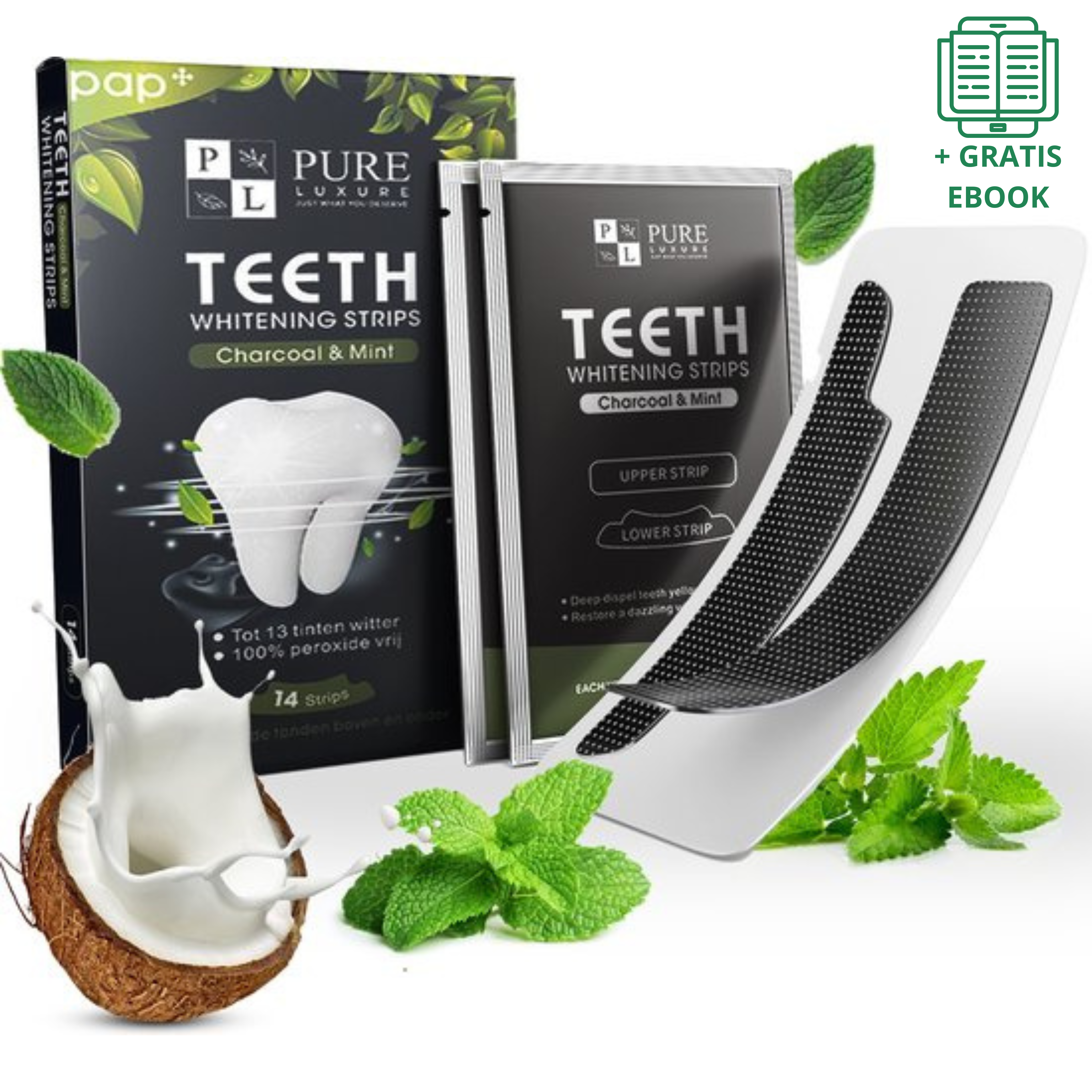 Charcoal Teeth Whitening Strips