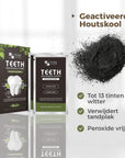 houtskool werking whitening strips