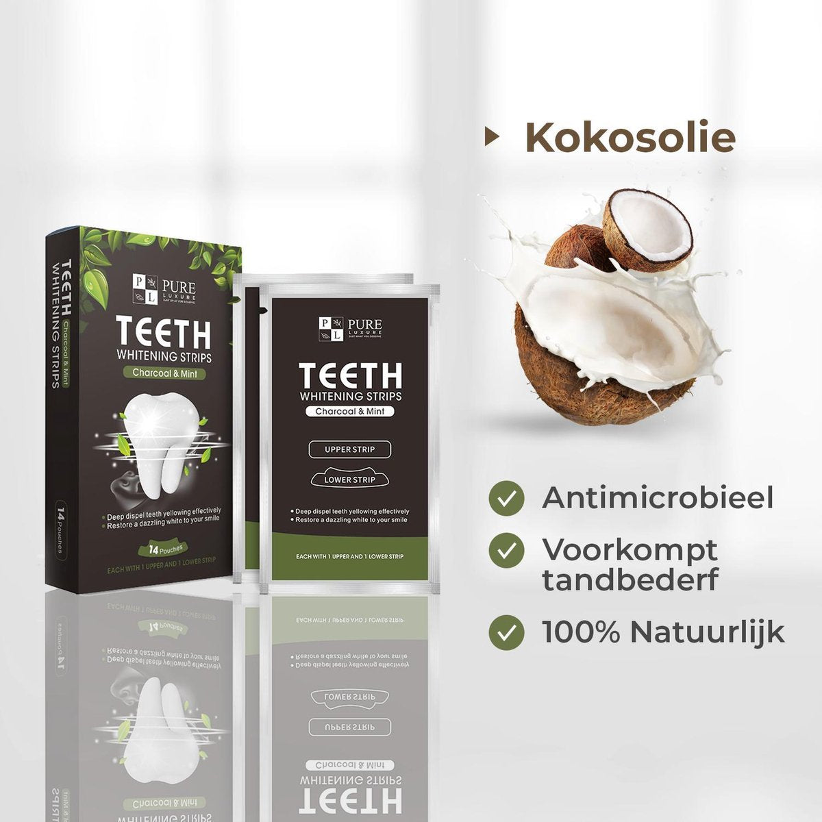 kokosolie werking teeth whitening strips