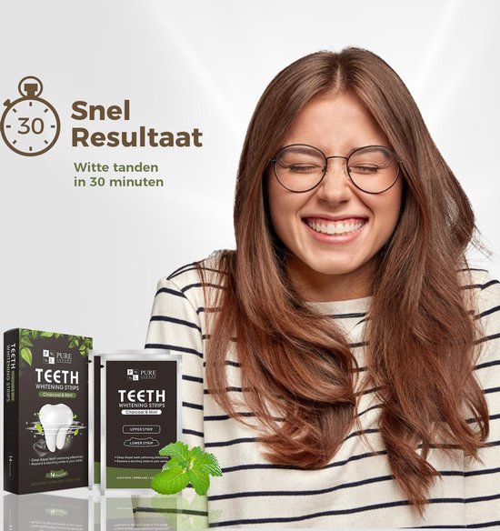 snel resultaat met teeth whitening strips